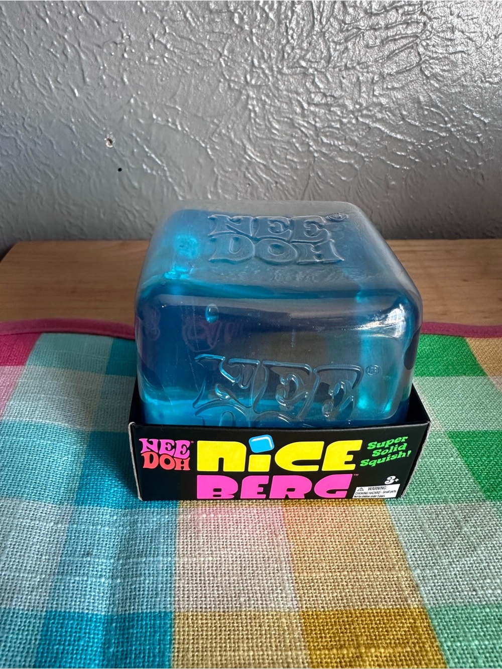 NeeDoh Nice Berg Blue Super Solid Squish